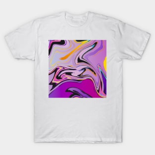 Colorful Marble Inkscape T-Shirt